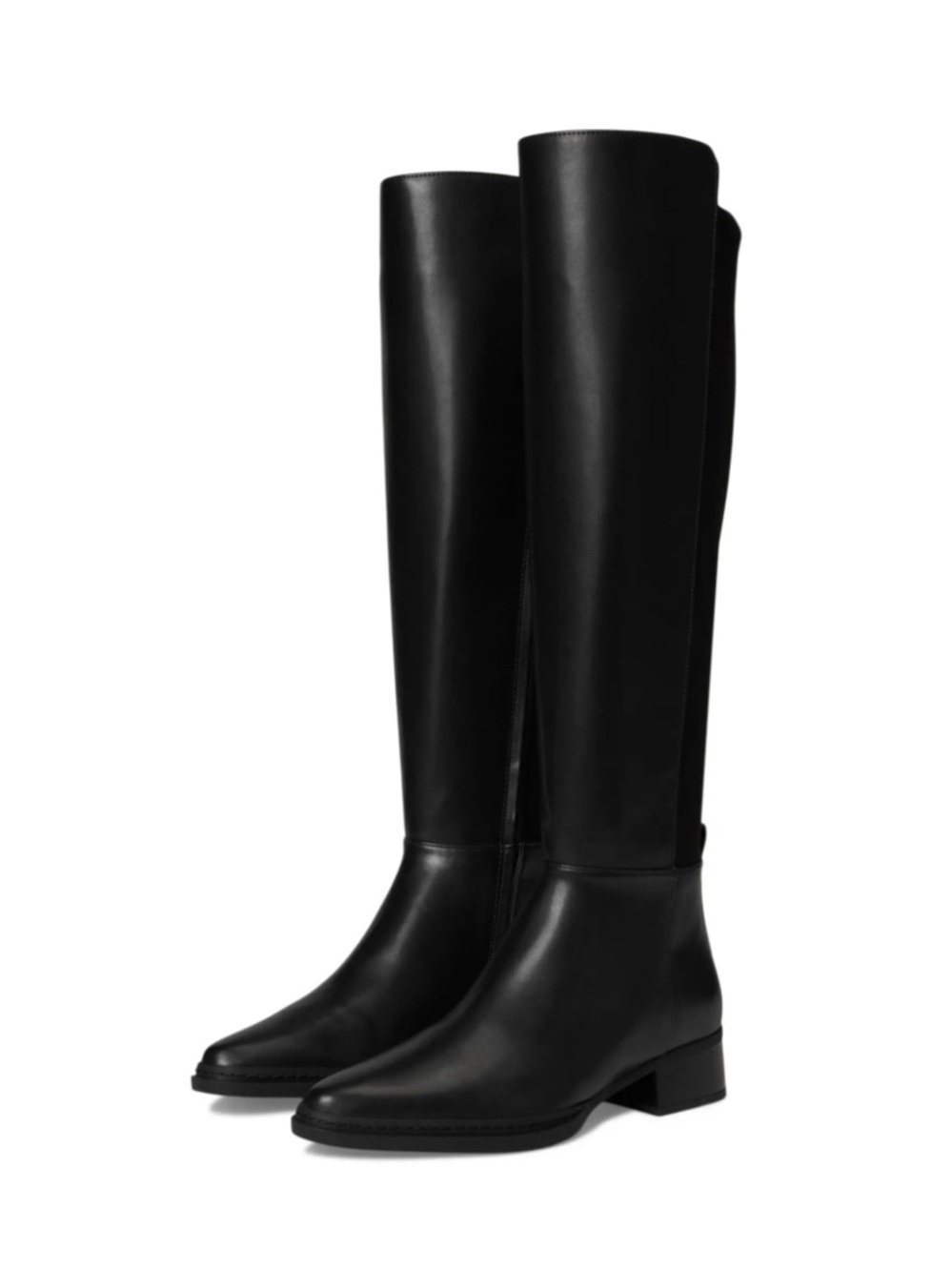 Michael Kors Collection Black Over-the-Knee Leather Boots